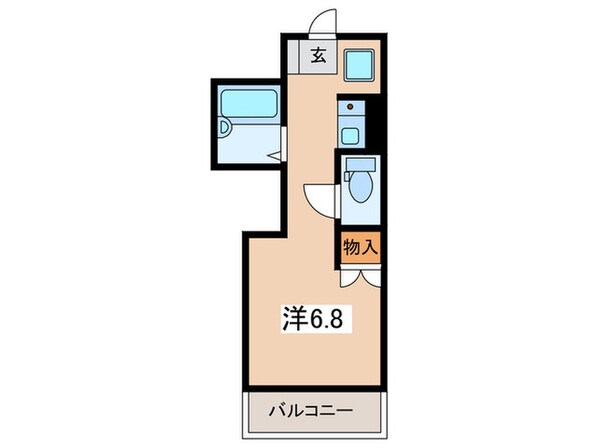 ヴァルト神の物件間取画像